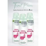 Garnier Mineral Termal Koruma 3x150 ml Kadın Sprey Deodorant
