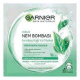 Garnier Nem Bombası Yeşil 32 gr Kağıt Maske