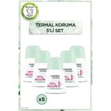 Garnier Roll-On Deodorant Termal Koruma Pudrasız Unisex 5'li Set - Yüksek Sıcaklık Dayanımı ve Hassas Ciltler için İdeal