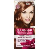 Garnier Saç Boyası - Çarpıcı Altın Kahve, Amonyaksız Krem Formülü ile %100 Beyaz Kapatma ve Parlaklık