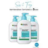 Garnier Saf Temiz 3x250 ml Nemlendiren Temizleyici Jel