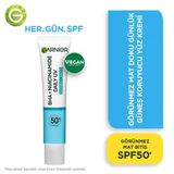 Garnier Saf & Temiz BHA Niasinamid Günlük Güneş Koruyucu Fluid Yüz Kremi SPF50+ 40 ml