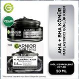 Garnier Saf Temiz Kömür Matlaştırıcı 50 ml Günlük Nemlendirici Krem