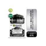 Garnier Saf ve Temiz Kömür, AHA+BHA Matlaştırıcı Günlük Nemlendirici Krem, 50 ml