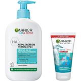 Garnier Saf&Temiz Nemlendiren Yüz Temizleme Jeli 150 ML + Saf&Temiz 3’ü 1 Arada Temizleyici Peeling Maske 50 ML