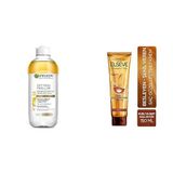 Garnier Skin Naturals Çift Fazlı Micellar Kusursuz Makyaj Temizleme Suyu (400 ml) + L'Oréal Paris Elseve Mucizevi Yağ Saç Güzelleştirici Krem (150 ml) - Kuru ve Sert Saçlar İçin