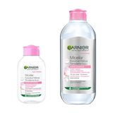 Garnier Skin Naturals Micellar Kusursuz Makyaj Temizleme Suyu (100 ml) & Micellar Kusursuz Makyaj Temizleme Suyu (400 ml) Cilt Bakım Seti