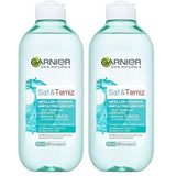 Garnier Skin Naturals Saf & Temiz Micellar Kusursuz Makyaj Temizleme Suyu (400 ml) (2 paketi)
