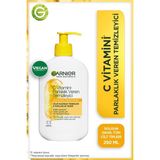 Garnier Yüz Temizleme Jeli 250 ml Normal Ciltler için C Vitamini ve Gliserin İçerikli Besleyici