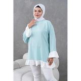 Garnili Fırfırlı Salaş Tunik