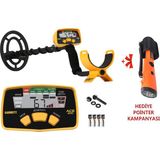 Garrett Ace 200i Metal, Define, Altın Dedektörü + Hediye Pointer Tarama Cihazı