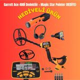 garrett Ace 400i Ayrımlı Define Dedektörü - Hediye Pointer Kampanyası