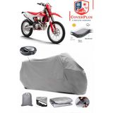 Gas Gas Ec 250 Branda Gri Arka Çanta Uyumlu(Topcase) Motosiket Brandası Motor Örtüsü Çadır Su Geçirmez Motosiklet Kılıfı Motor Brandası,lastikli,taşıma Torbalı