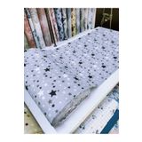 Gasel Home 1 Top ( 30 Metre) Nevresimlik Çarşaflık Metrelik Kumaş Yıldız Desen