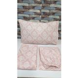 Gasel Home ÇİFT KİŞİLİK PAMUKLU ÇARŞAFI LASTİKLİ NEVRESİM TAKIMI ( ŞAL-DAMAKS DESEN )