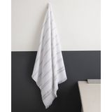 Gastonne Pamuklu Banyo Havlusu - Beyaz/yeşil - 75X150 cm - Beyaz - Yeşil - 75 x 150 cm