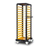 Gastrolley 150 Tekli Etrafı Açık 57x71x174 cm Servis Tepsi Arabası