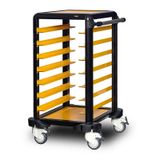 Gastrolley 75 Tekli Etrafı Açık 57x71x99 cm Servis Tepsi Arabası