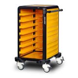 Gastrolley G.ST.75.S.2 75 101x71x99 cm 2 Yanı Kapalı Tekli Servis Tepsi Arabası