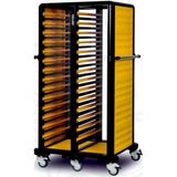 Gastrolley İkili Gn Küvet Taşıma Arabası 150 (2 Yanı Kapalı) 93 X 71 X 174 (Cm)