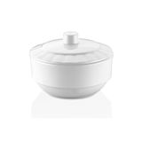 GastroPlast 12 Cm Kapaklı Şekerlik Kırılmaz,çizilmez Polikarbon Plastiktir.( Porselen Değildir.)