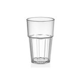 GastroPlast 24 Adet 300 Ml Kırılmaz Cam Görünümlü Polikarbon Bardak