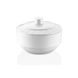 GastroPlast 5 Adet 12 Cm Kapaklı Şekerlik Kırılmaz,çizilmez Polikarbon Plastiktir.(PORSELEN DEĞİLDİR.)
