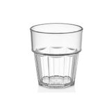 GastroPlast 6 Adet 200 ml Kırılmaz Cam Görünümlü Polikarbon Bardak