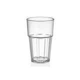 GastroPlast 6 Adet 300 Ml Kırılmaz Cam Görünümlü Casablanca Polikarbon Bardak