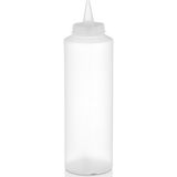 Gastroplast Fişek Uçlu Sosluk,yağlık,sos Şişesi,sos Kabı,ketçap Şişesi,mayonez Şişesi,hardal Şişesi,yağ Şişesi,soskabı,saklamakabı - Şeffaf - 250 ml