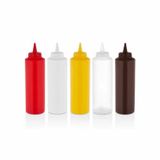 GastroPlast GPS-500/BR 500 ml Kahverengi Sos Şişesi