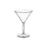 Gastroplast Martini Bardağı, 280 Ml, Polikarbonat, Şeffaf