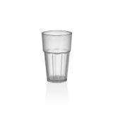 GastroPlast Polikarbon Istiflenebillir Kumlu Kasablanka Bardak 400ml.. ( 2 Adet )