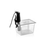 GastroPlast Sous Vide Uyumlu Gastronom Küvet 1/2 200 Polikarbon Ve Pc Küvet Kapağı ( 2li Set Küvet Kapak )