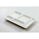 Gastroplast Tabldot Tabağı Beyaz Plastik