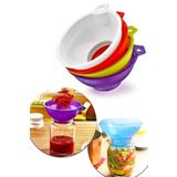 GAT Shop Geniş Ağızlı Konserve Kavanoz Hunisi Ile Şeker Salça Sos Pratik Bir Şekilde Doldurun