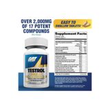 GAT SPORT Testrol Gold ES Test Tribulus DIM Zinc Longjack Fenugreek Saw Palmetto Arginine 60 Tablet