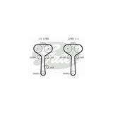 Gates 5508XS Ford Focus Mondea Connect 1.8 16V 02 Mazda CT978 Triger Kayışı