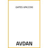 Gates 6PK2390 Kanallı Kayış