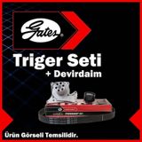 Gates Citroen C3 II 1.6 HDI 90 Euro 4 2009-2016 Devirdaimli Triger Seti
