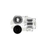 Gates OAP7080 Ducato Rumanlı Alternatör Kasnağı