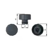 Gates Radyator Yedek Su Depo Kapagı Mercedes W168 W169 W245 W414 A1685010115