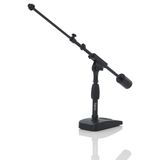 Gator Frameworks Teleskopik Bom Kolu ve 1 kg Sayaç Ağırlıklı Kısa Ağırlıklı Tabanlı Mikrofon Standı; Masaüstü, Kayıt ve Akış (GFW-MIC-0822) için İdeal