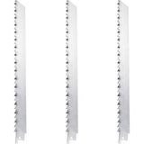Gator Grip Paslanmaz Çelik 3'lü 30 cm Tilki Kuyruğu Et Kemik Kesim Bıçağı