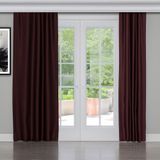 Gauze Fabric Design Blackout Bordo Karartma Özellikli Fon Perde 100 x 200