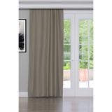 Gauze Fabric Design Blackout Fon Perde Açık Gri Karartma Özellikli