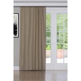 Gauze Fabric Design Blackout Fon Perde Açık Nohut Rengi Karartma Özellikli