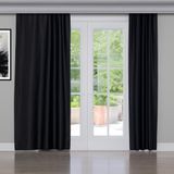 Gauze Fabric Design Blackout Siyah Karartma Özellikli Fon Perde 175 x 240