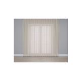 Gauze Fabric Design Folded KETEN PLUS BEJ Tül Perde 325 x 260 - Seyrek Pile (1 x 2)