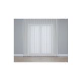 Gauze Fabric Design Folded KETEN PLUS KREM Tül Perde 475 x 260 - Seyrek Pile (1 x 2)